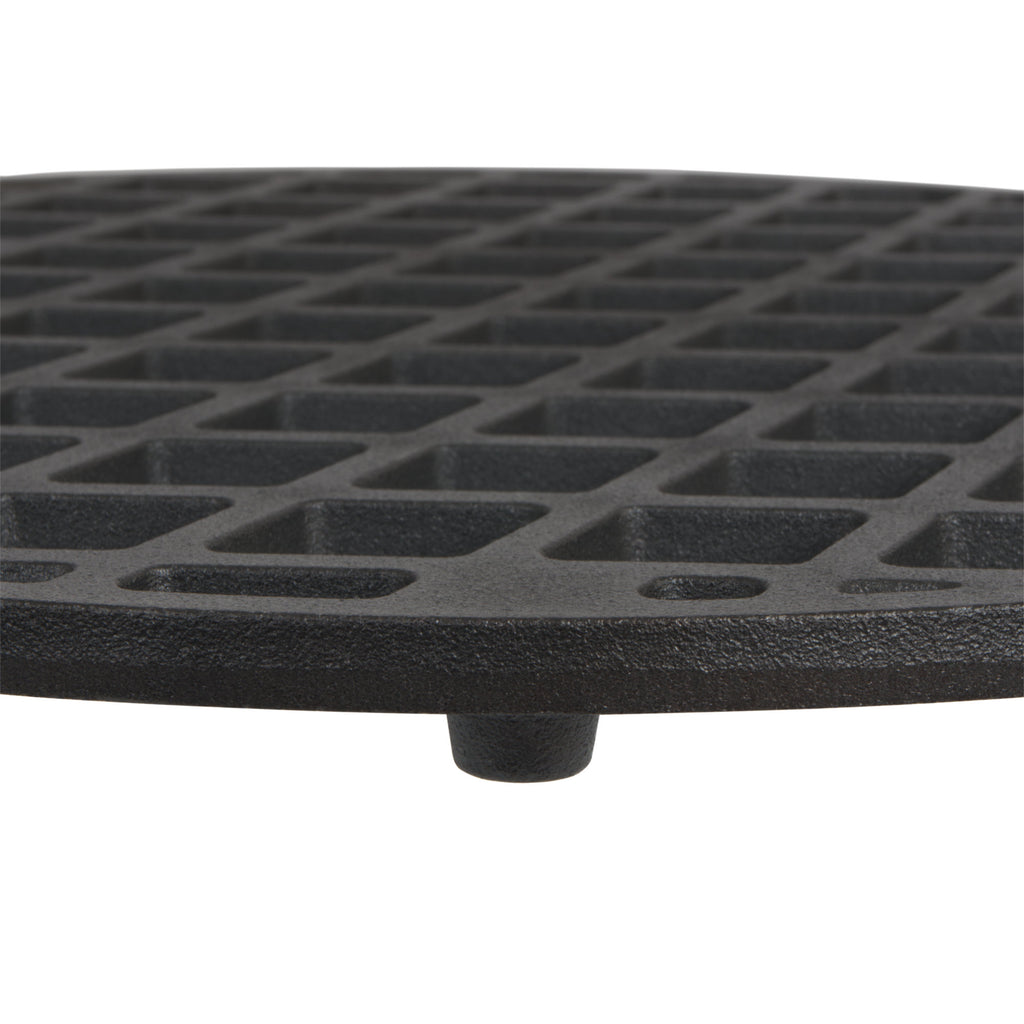 Grillrost, Ø 45 cm, Gusseisen, pre-seasoned, für Ø 47 cm Kugelgrill