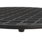 Grille de barbecue, Ø 45 cm, en fonte pré-culottée, pour barbecue à charbon de bois Ø 47 cm
