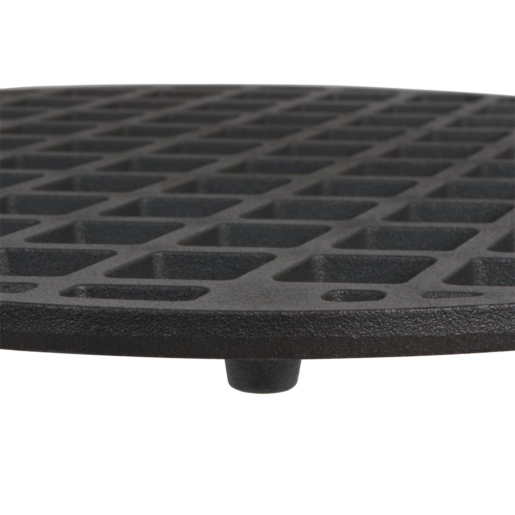 Grille de barbecue, Ø 45 cm, en fonte pré-culottée, pour barbecue à charbon de bois Ø 47 cm