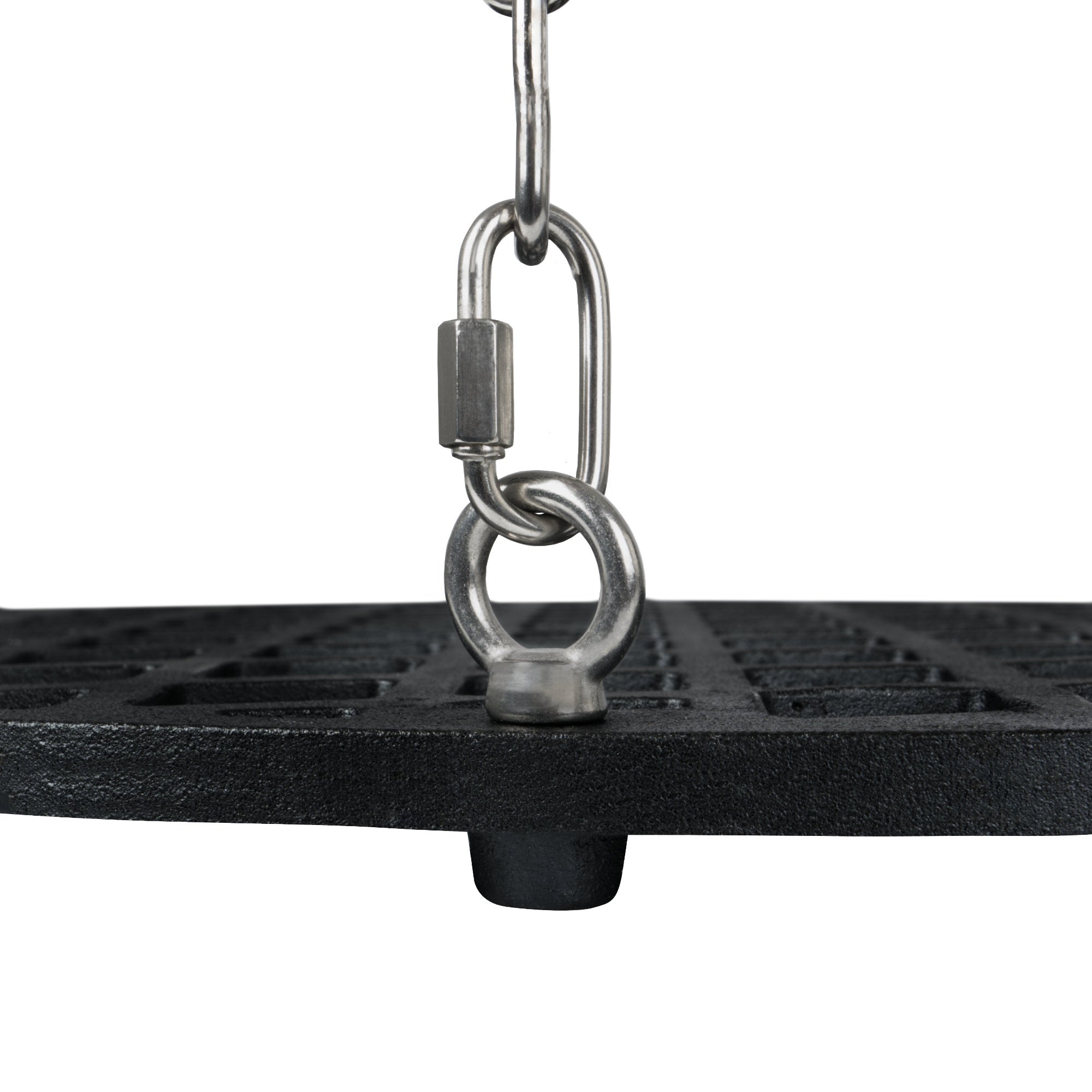 Barbecue trépied, 112 - 178 cm, avec grille de cuisson, Ø 54 cm, en fonte