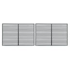 Grille de barbecue en métal, 2 pièces, 45 x 30,5 x 1 cm chacune, pour fumoir à pellets « PG2 »