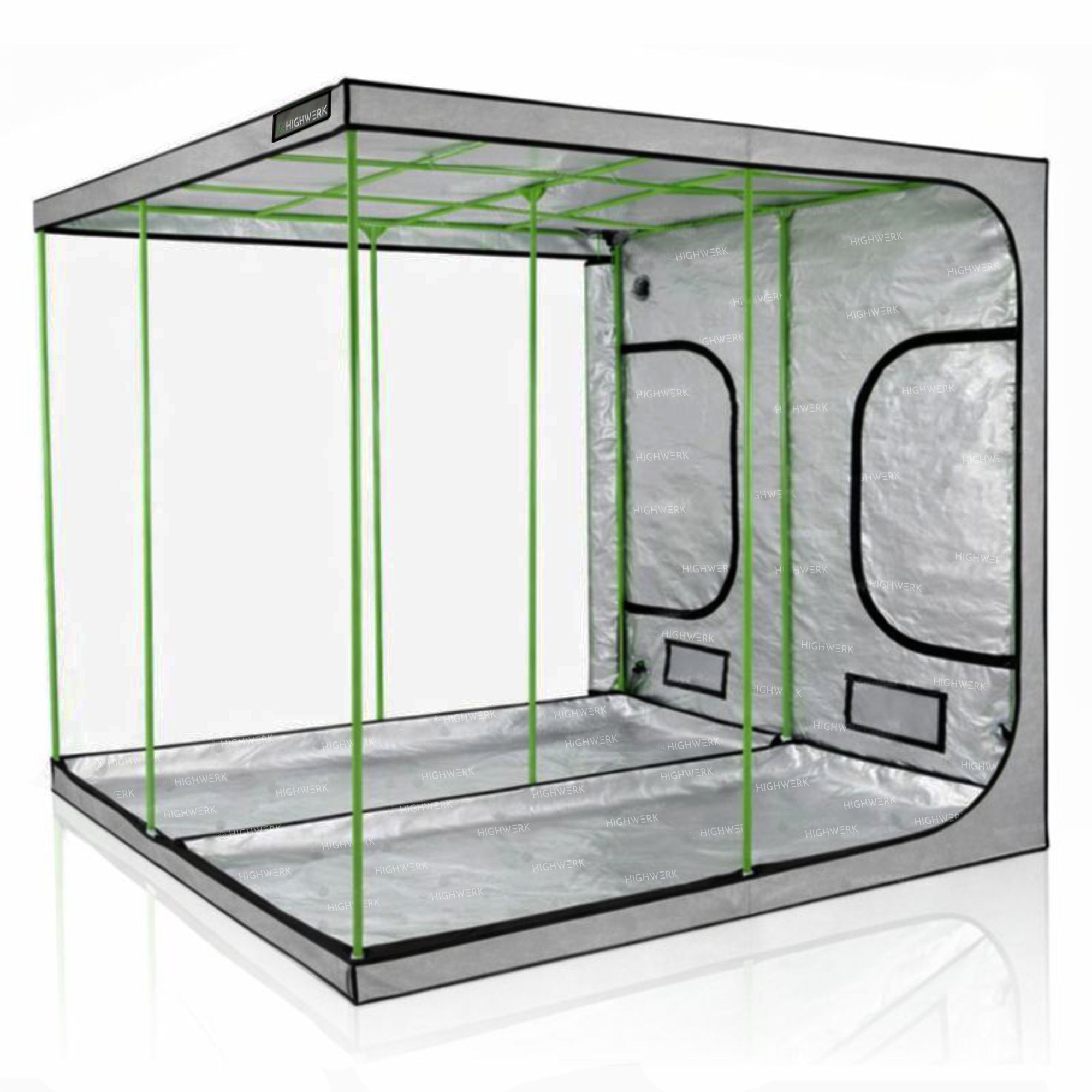 Tente de culture, 200 x 200 x 200 cm, pour la culture de plantes d'intérieur