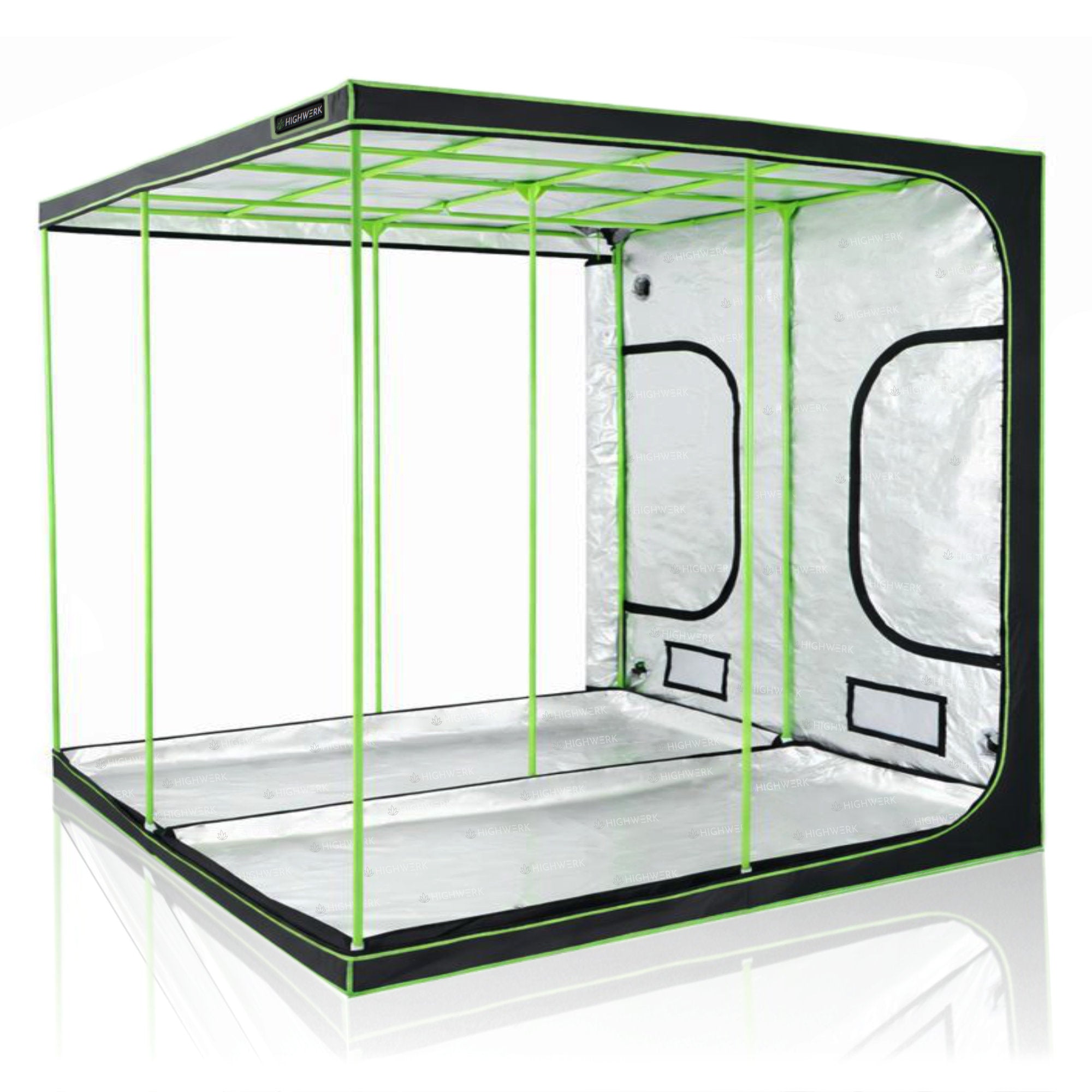 Tente de culture, 200 x 200 x 200 cm, pour la culture de plantes d'intérieur