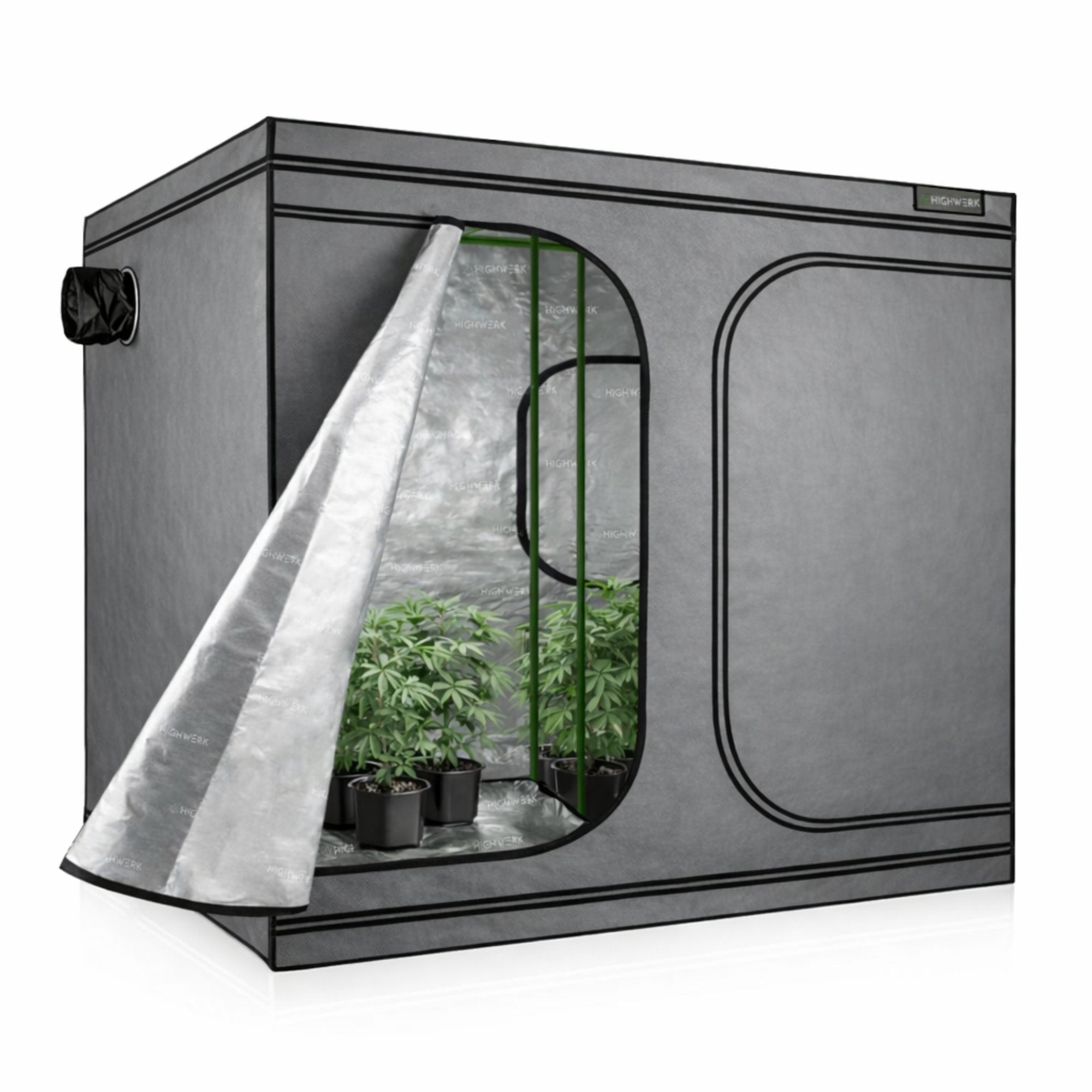 Tente de culture, 240 x 120 x 200 cm, culture de plantes d'intérieur