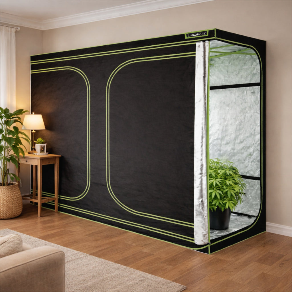 Grow tent, 240 x 120 x 200 cm, indoor plant cultivation