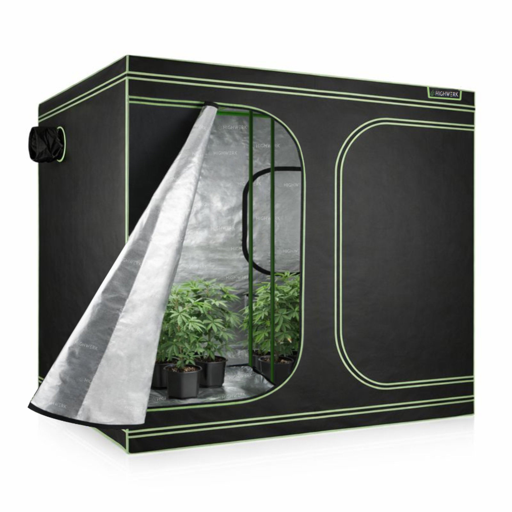 Tente de culture, 240 x 120 x 200 cm, culture de plantes d'intérieur