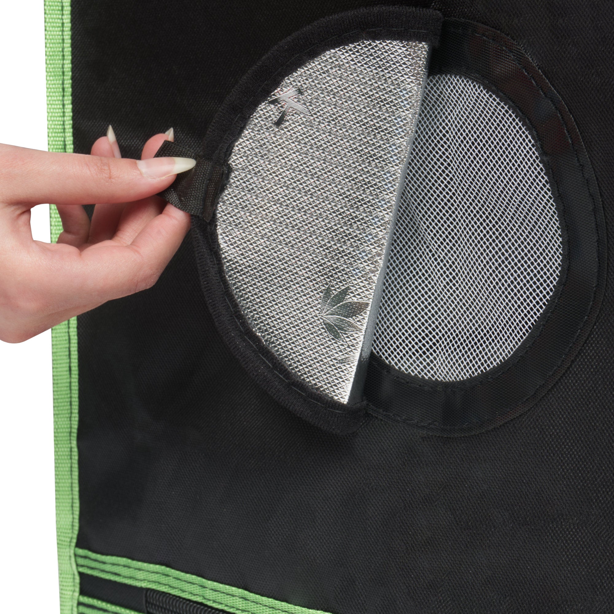 Grow tent, black/green, indoor plant cultivation