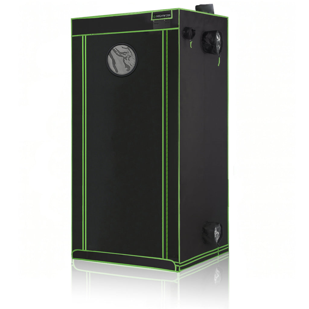 Grow tent, black/green, indoor plant cultivation