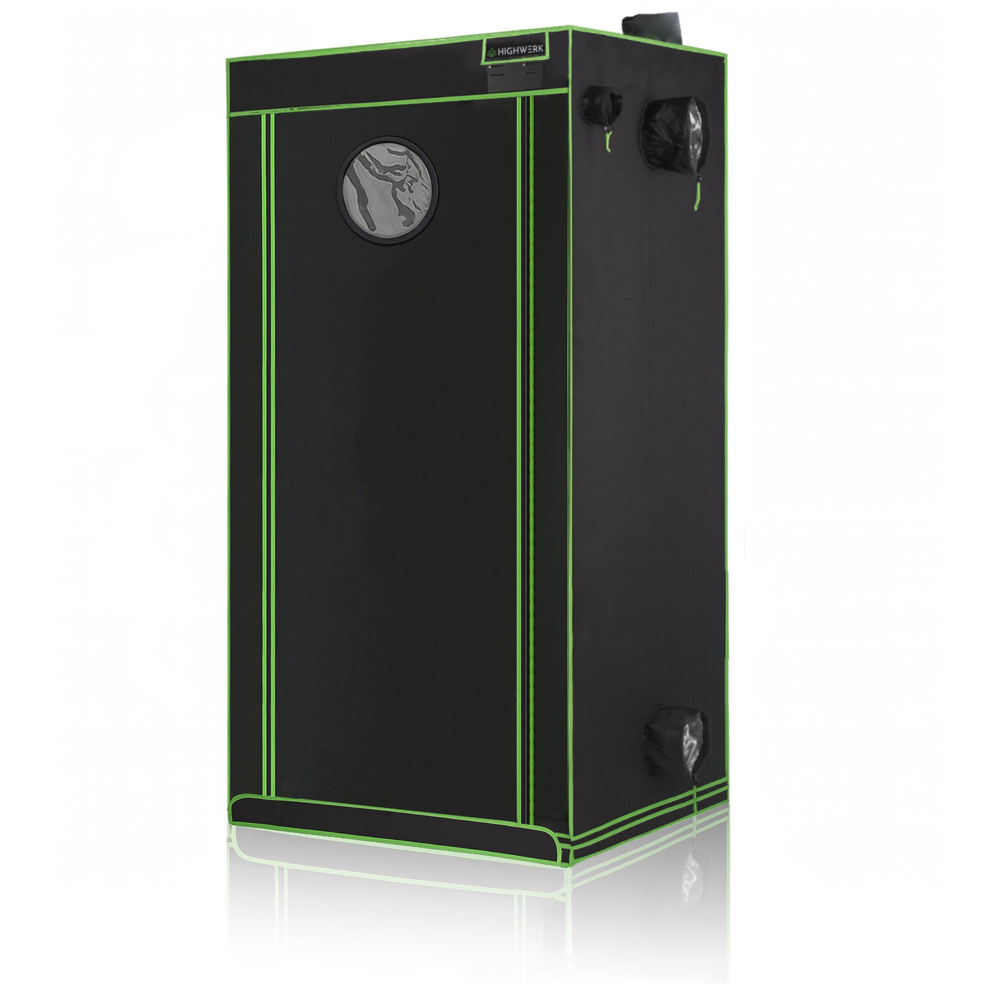 Grow tent, black/green, indoor plant cultivation