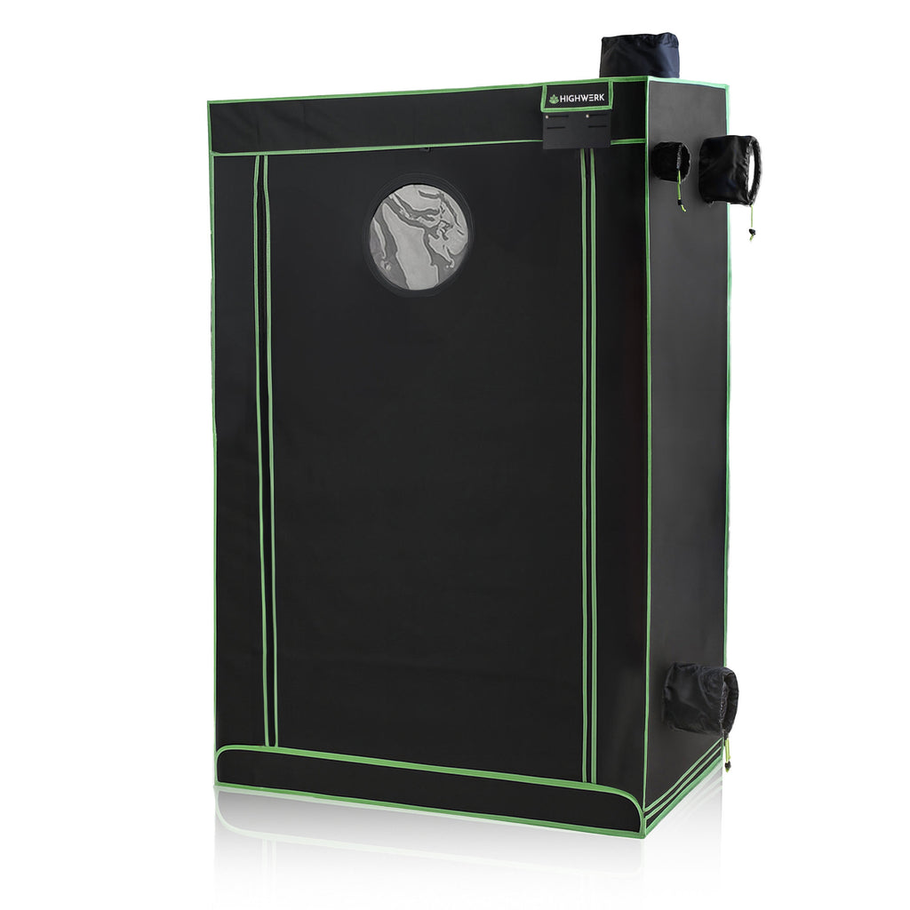 Grow tent, black/green, indoor plant cultivation