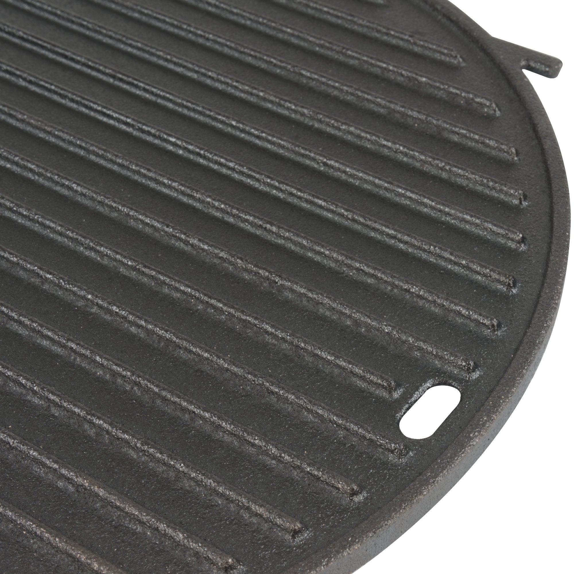 Grillplatte, Gusseisen, Ø 30 cm, Plancha