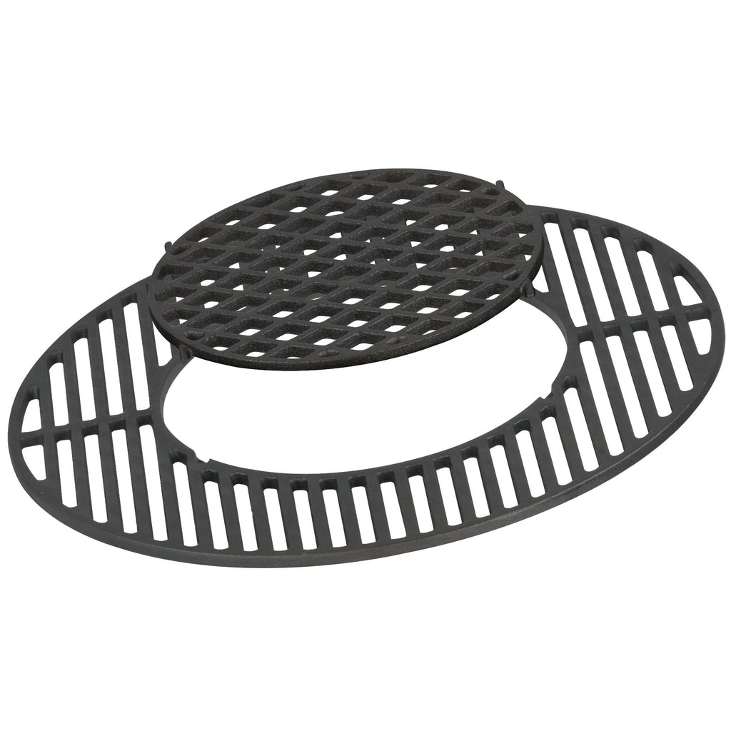 Grill grate system, Ø 54.5 cm, cast iron, for 57 cm kettle grill