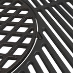 Système de grille de barbecue, Ø 54,5 cm, en fonte, pour barbecue kettle de 57 cm