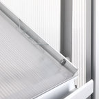 Plaques de polycarbonate alvéolaire, lot de 36, 6 mm, plaques de remplacement