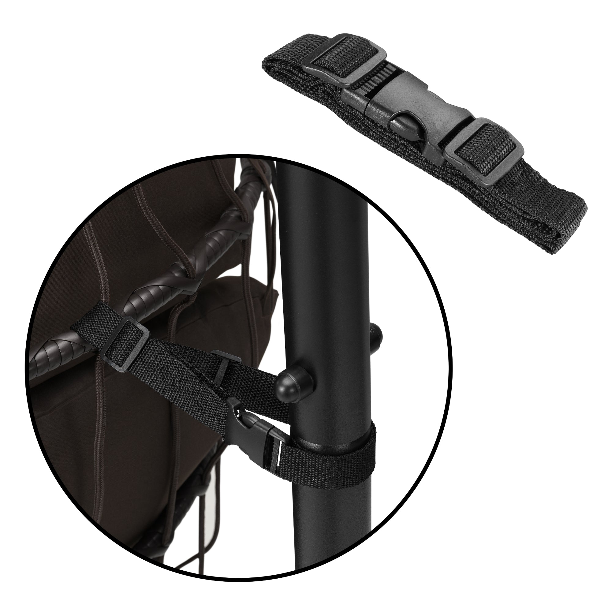 Hanging chair, flat seat, including frame