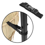 Fauteuil suspendu, assise plate, cadre inclus