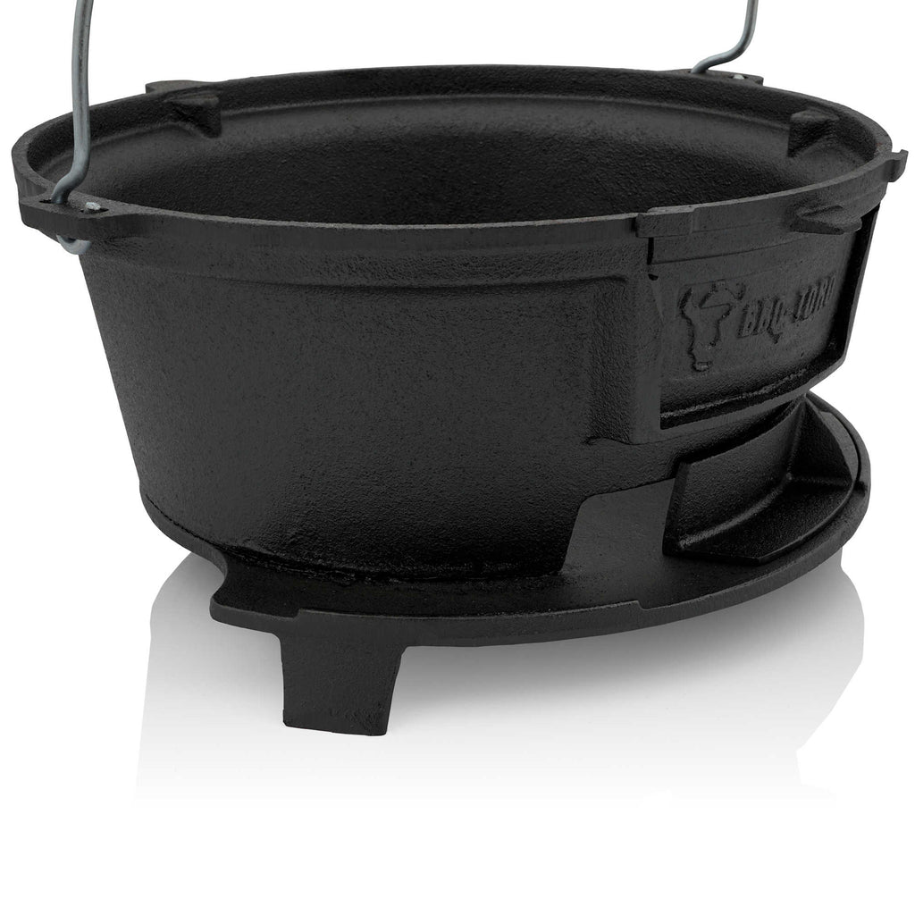 Grilltopf, Gusseisen, inkl. Grillrost, Hibachi Style