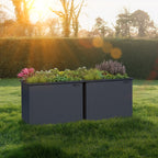 Hochbeet, 100 x 50 x 77 cm, Anthrazit RAL 7016