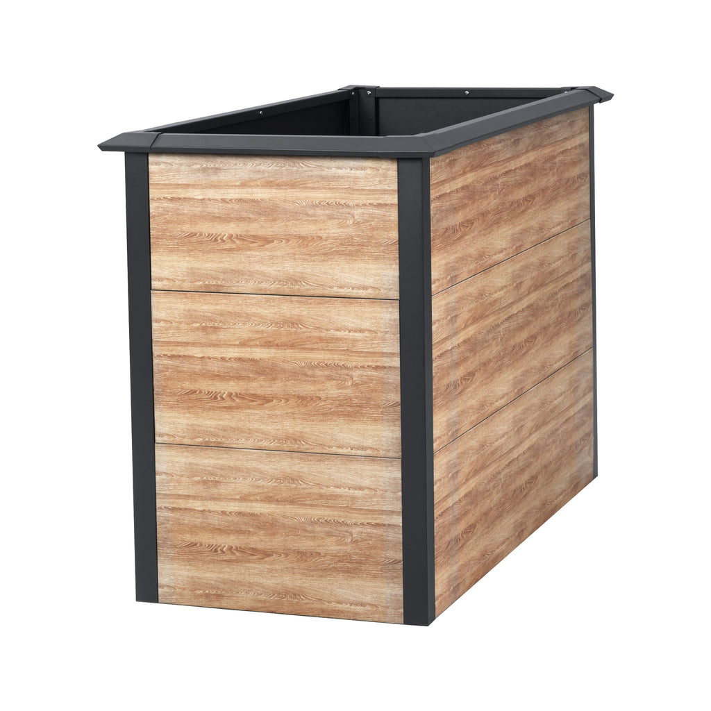 Carré potager, 100 x 50 x 77 cm, Gris anthracite RAL 7016