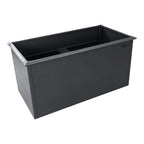 Carré potager, 150 x 75 x 77 cm, Anthracite RAL 7016