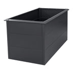 Carré potager, 150 x 75 x 77 cm, Anthracite RAL 7016