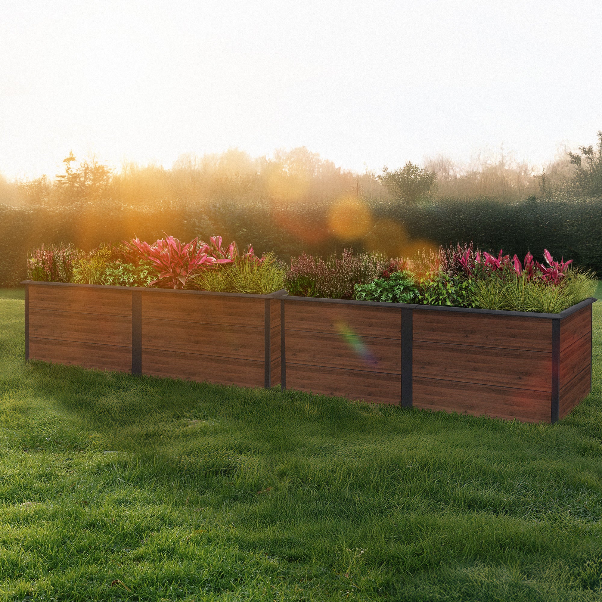 Hochbeet, 200 x 100 x 77 cm