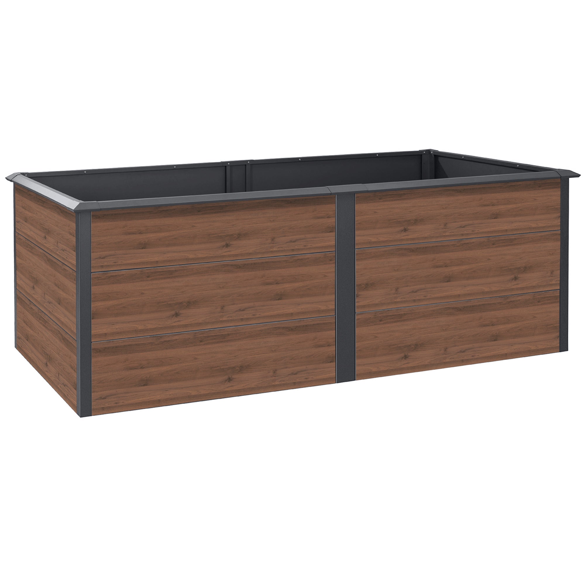 Potager surélevé, 200 x 100 x 77 cm