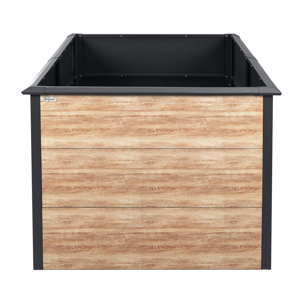 Potager surélevé, 200 x 100 x 77 cm