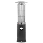 Gas Patio Heater "Davos", Ø 57 x 174 cm, 15 kW, incl. Glass Tube