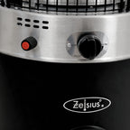 Gas Patio Heater "Davos", Ø 57 x 174 cm, 15 kW, incl. Glass Tube