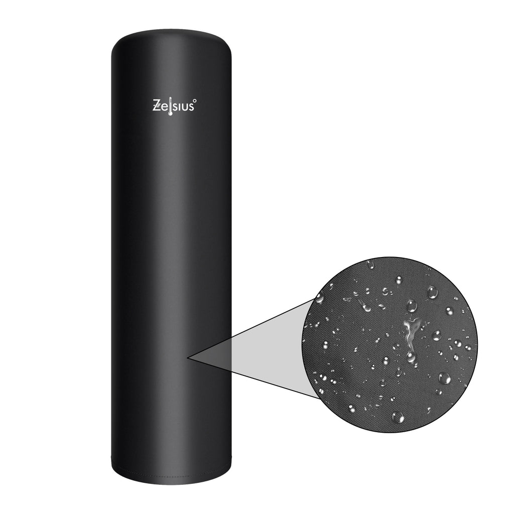 Chauffage de terrasse à gaz « Zermatt », Ø 46 cm x 137 cm, 11 kW