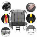 Trampoline, Black