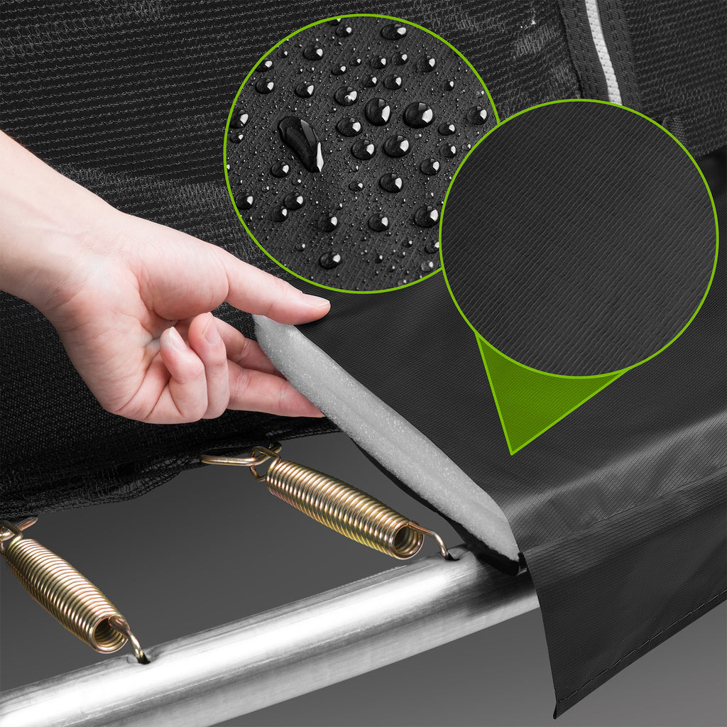 Trampolin, Schwarz