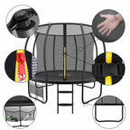 Trampoline, Black