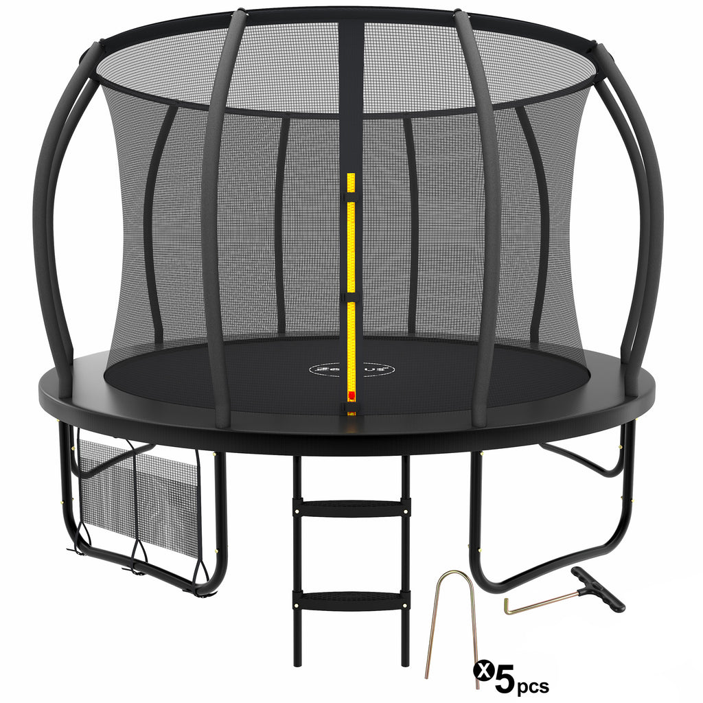 Trampoline, Black