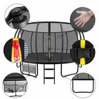 Trampoline, Black