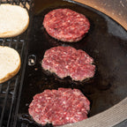 Reversible griddle for Kamado ceramic grill, Ø 52 cm, cast iron