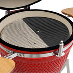 Reversible griddle for Kamado ceramic grill, Ø 52 cm, cast iron