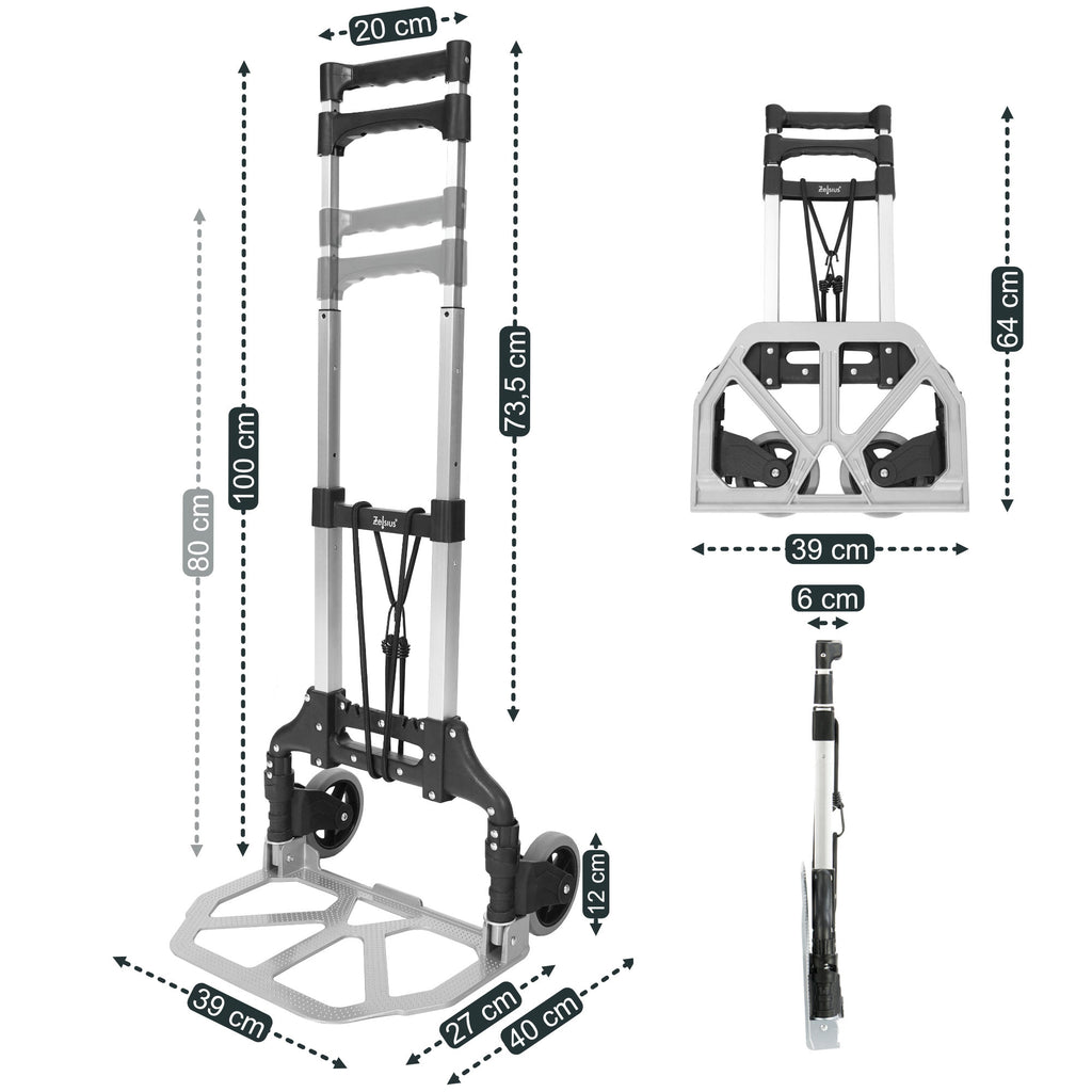 Folding hand truck, up to 75 kg