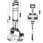 diable pliable, jusqu'à 75 kg