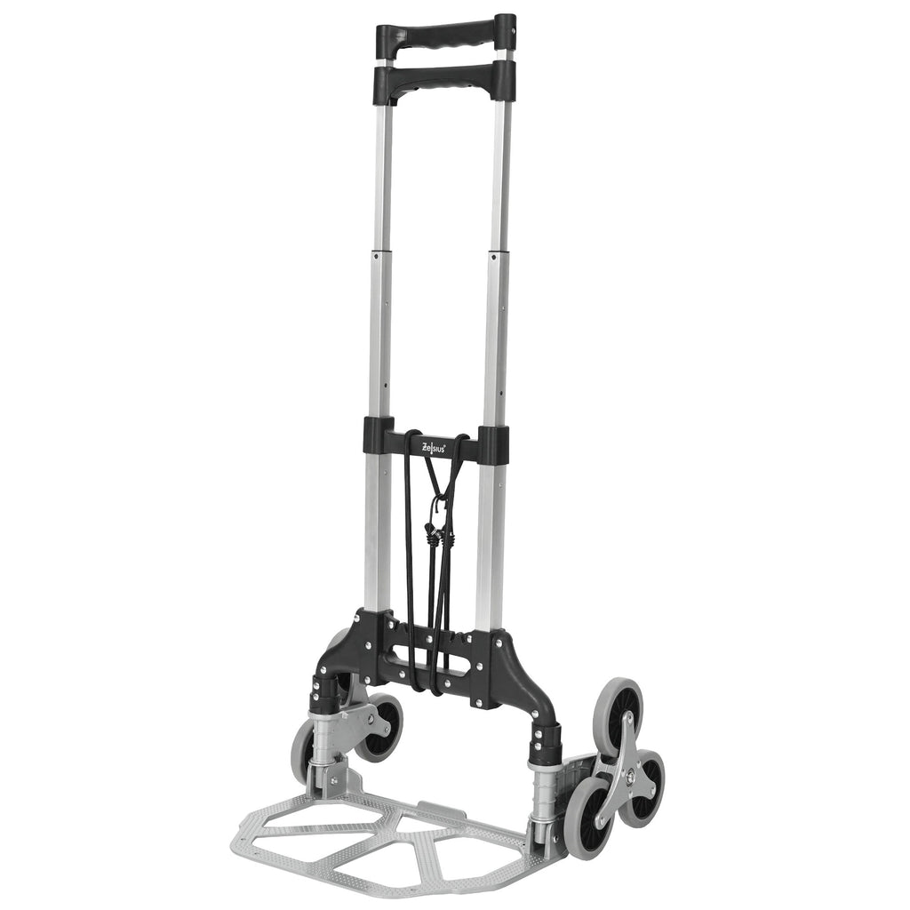 Hand truck, up to 75 kg, foldable, stair climber