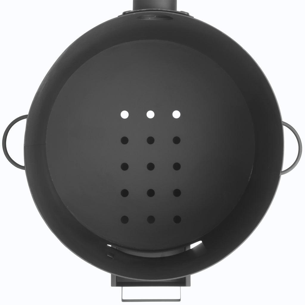 Kazan Ofen, Gulaschkessel, inkl. Schaumlöffel, Schürhaken