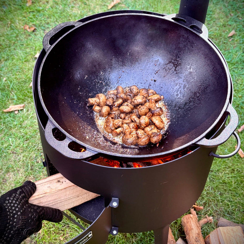 Four Kazan Ø 44 cm, avec kazan, en fonte