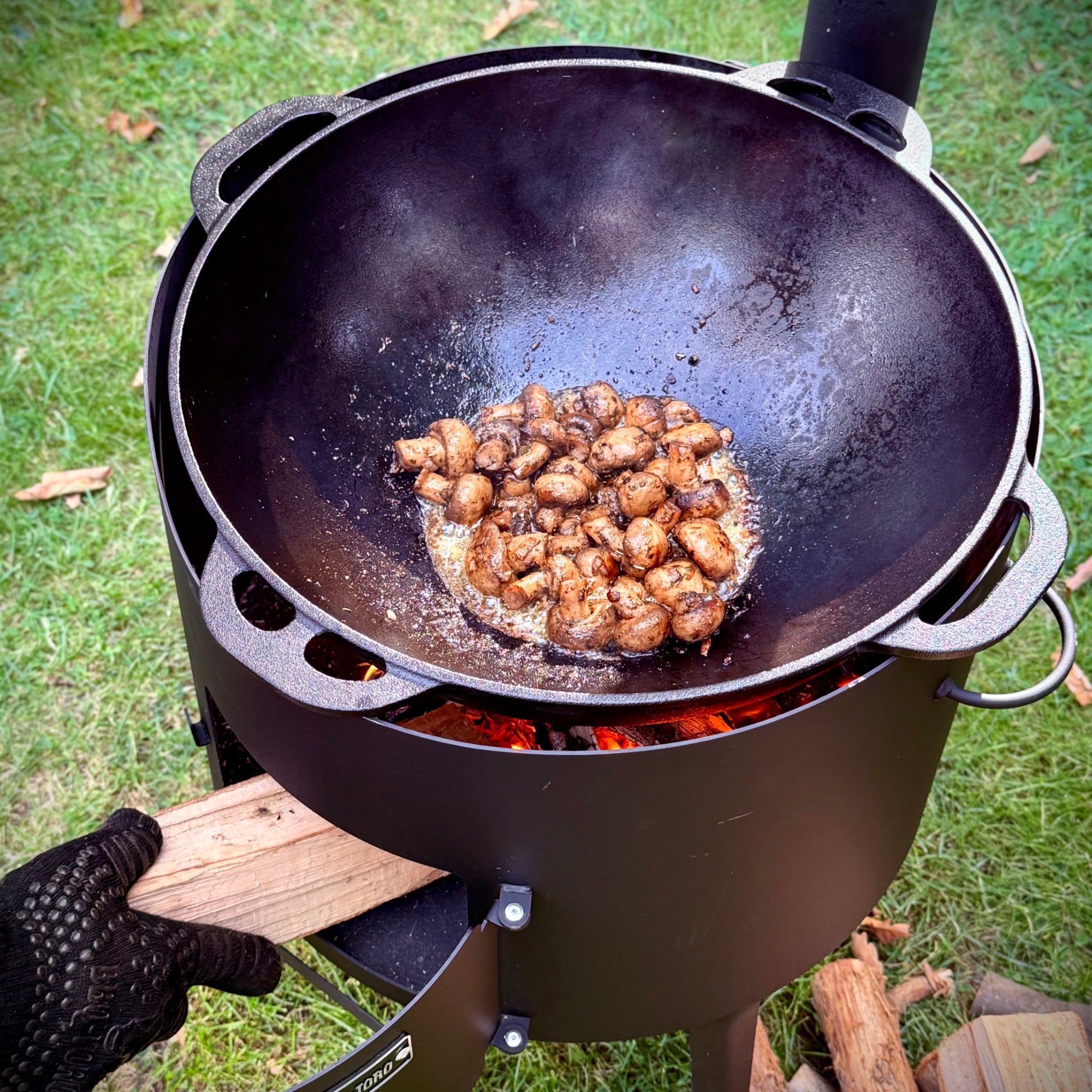 Kazan oven Ø 44 cm, incl. kazan, cast iron