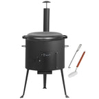 Four Kazan Ø 44 cm, avec kazan, en fonte