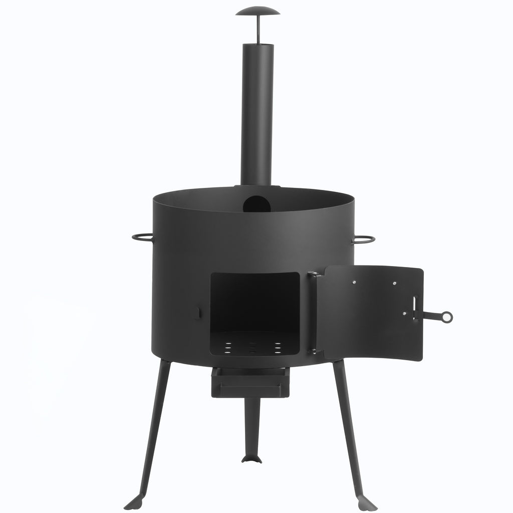 Four Kazan Ø 44 cm, avec kazan, en fonte