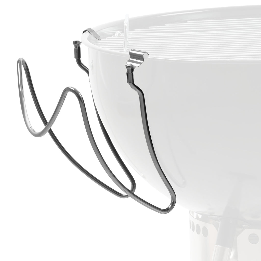 Universal lid holder for 47 cm and 57 cm kettle grills