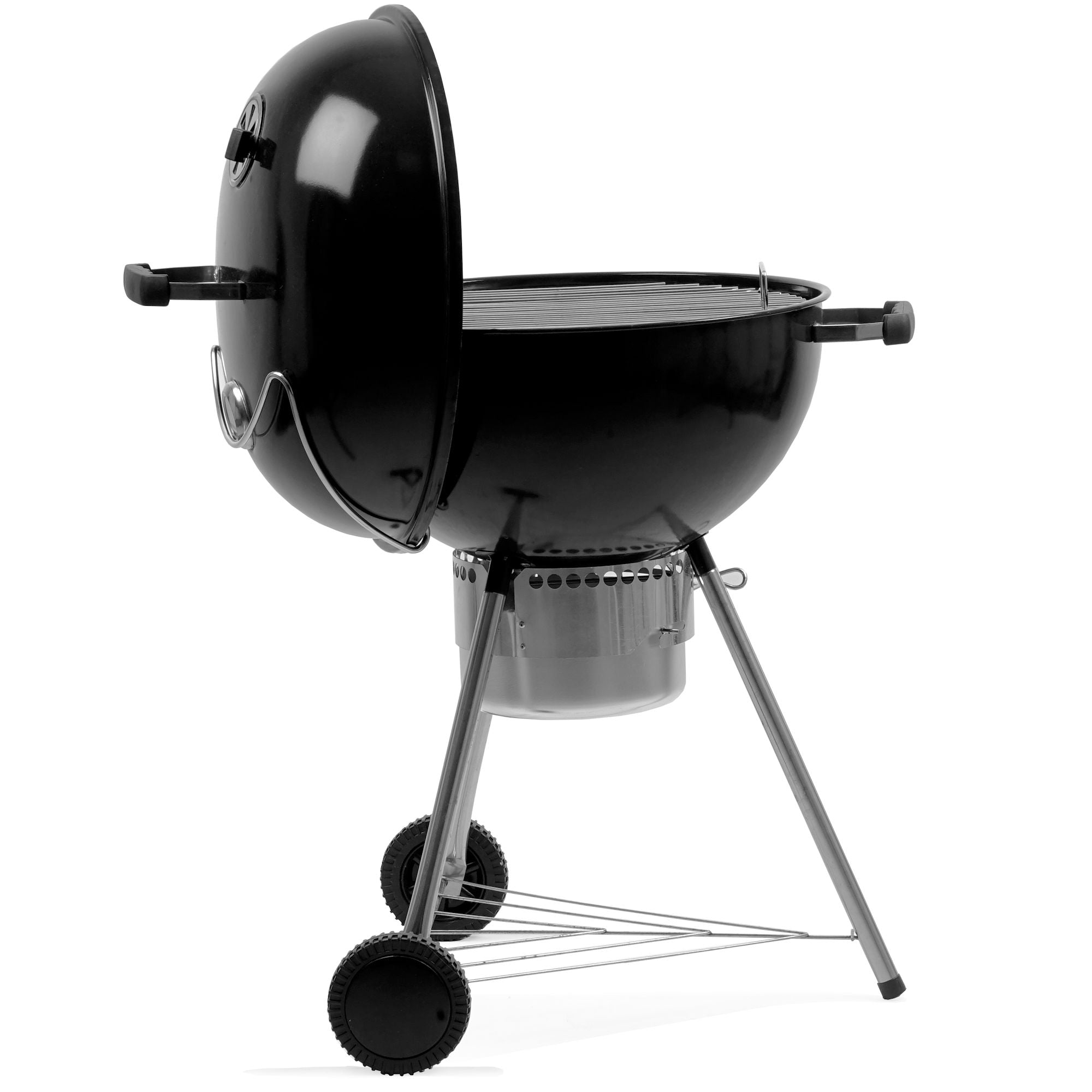Universal lid holder for 47 cm and 57 cm kettle grills