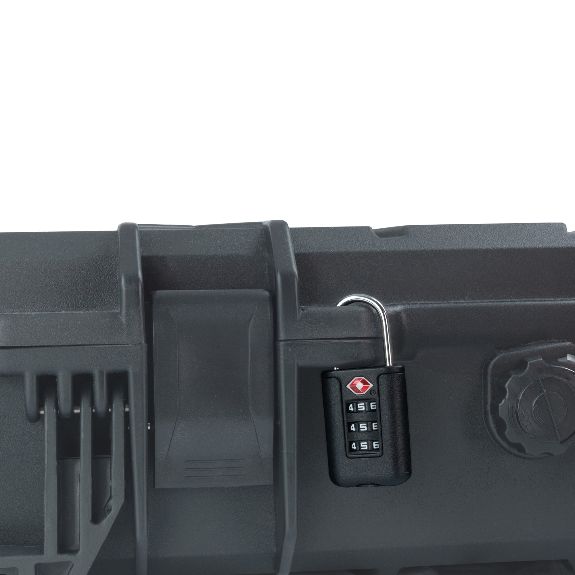 TSA combination lock, 3-digit, ABS lock with number code