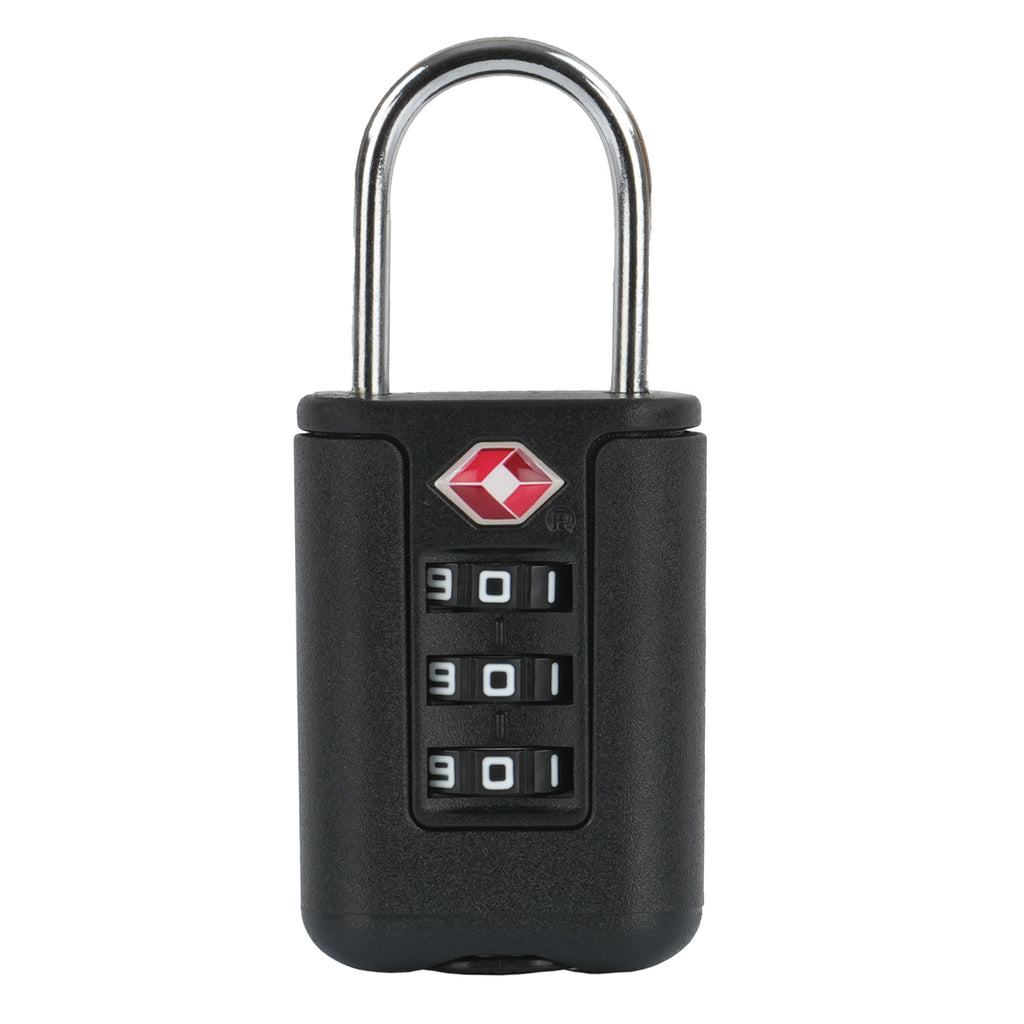 TSA Combination Lock 3 digit ABS Lock With Number Code CS Trading tsa-combination-lock-3-digit-abs-lock-with-number-code-cs-trading
